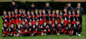 Les U9 du RC Saudrune