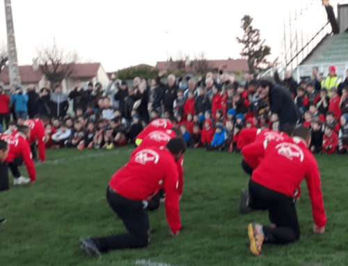 Le XV du Pacifique à l’école de rugby