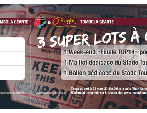 Les Gagnants de la Tombola sont…