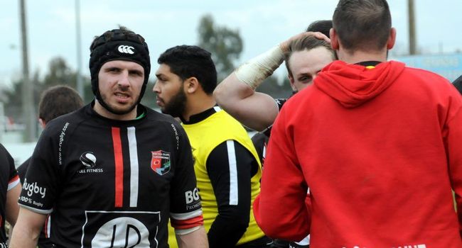 Romain Figeac, un capitaine déterminé à qualifier à son équipe pour les phases finales./ Photo DDM, Didier Pouydebat