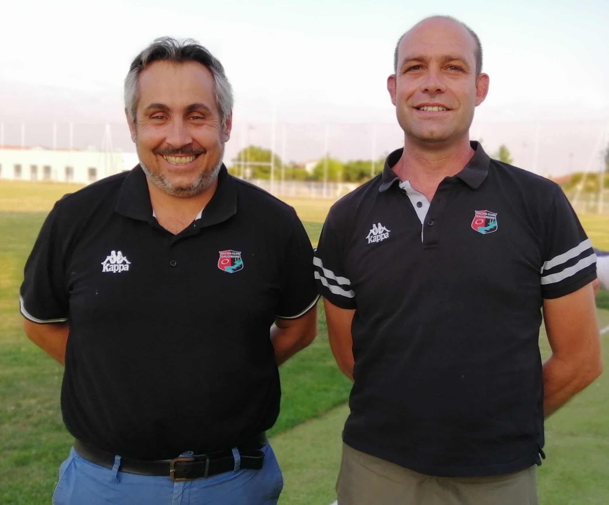 Frédéric Lafragette, Nicolas Dedieu & Cédric Cerciat (Co-présidents du RC Saudrune)